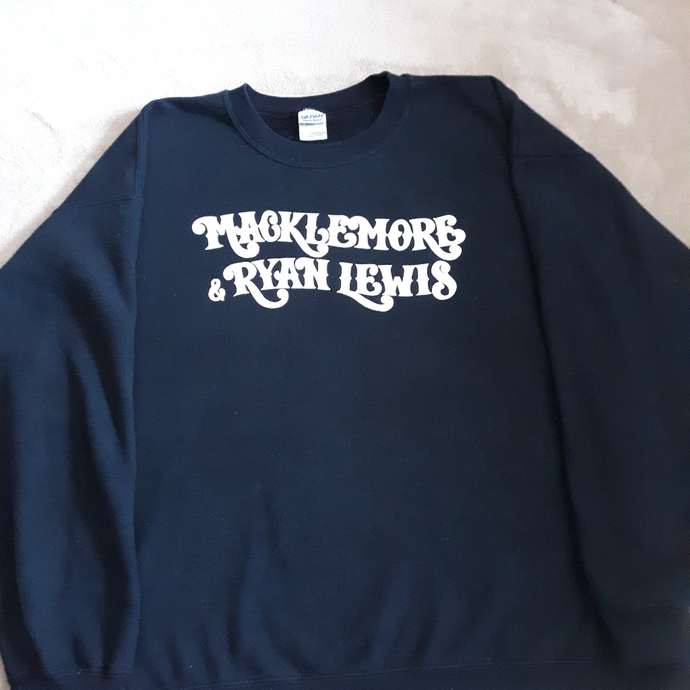 Macklemore world tour crewneck